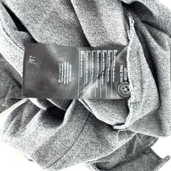 Volcom Heather Charcoal Grey Short Sleeve Polo Shirt Boys Large - Picture 6 of 7